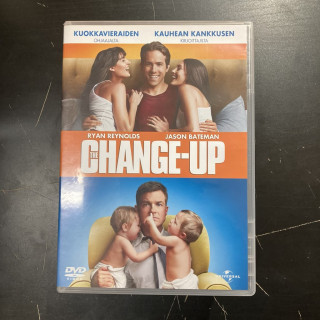 Change-Up DVD (VG+/M-) -komedia-